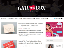 Tablet Screenshot of girlmeetsbox.com